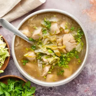 Zesty Chicken Lemon Coriander Soup - A Refreshing, Healthy Treat!